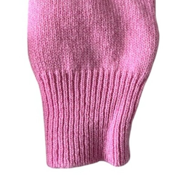 CHIARA FERRAGNI 100% Merino Wool Pink Turtleneck Sweater Made in Italy XS NWOT - Picture 9 of 16